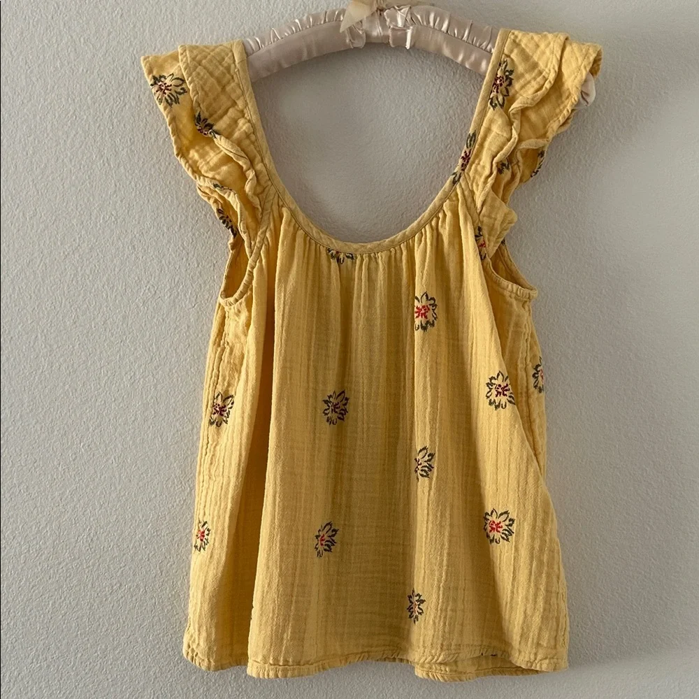 Cotton Gauze Feminine Tank - Picture 4 of 5